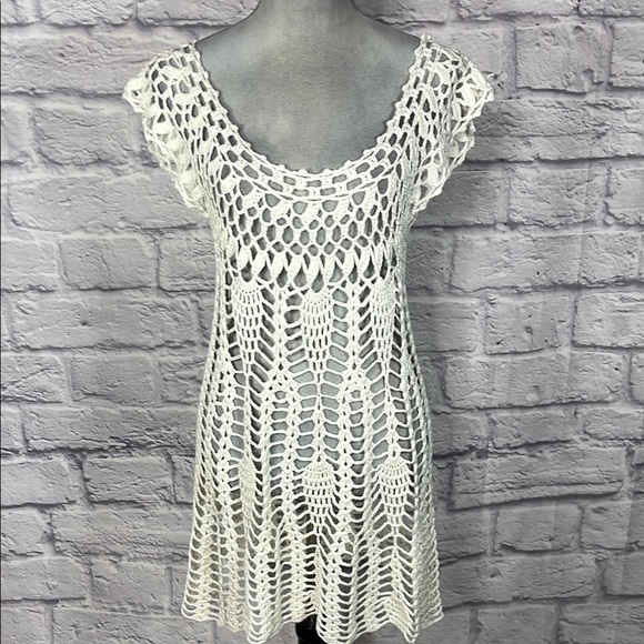 Love Stitch Other - Love Stitch crochet mini dress/swim cover